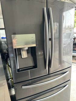 Samsung Fridge Black stainless