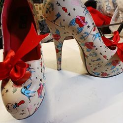 Pin Up Shoes High heels