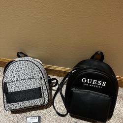 Guess Los Angeles Mini Backpacks. For School Or Play. 