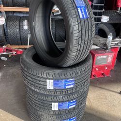 285/45ZR22 ZENNA ARGUS UHP XL full tires set new 