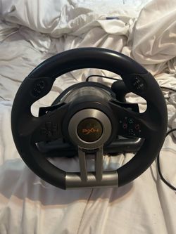 wheel and pedals
