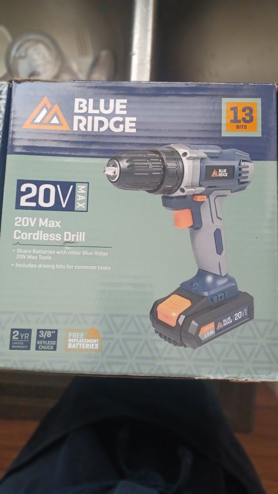 Blue Ridge Cordless Drill