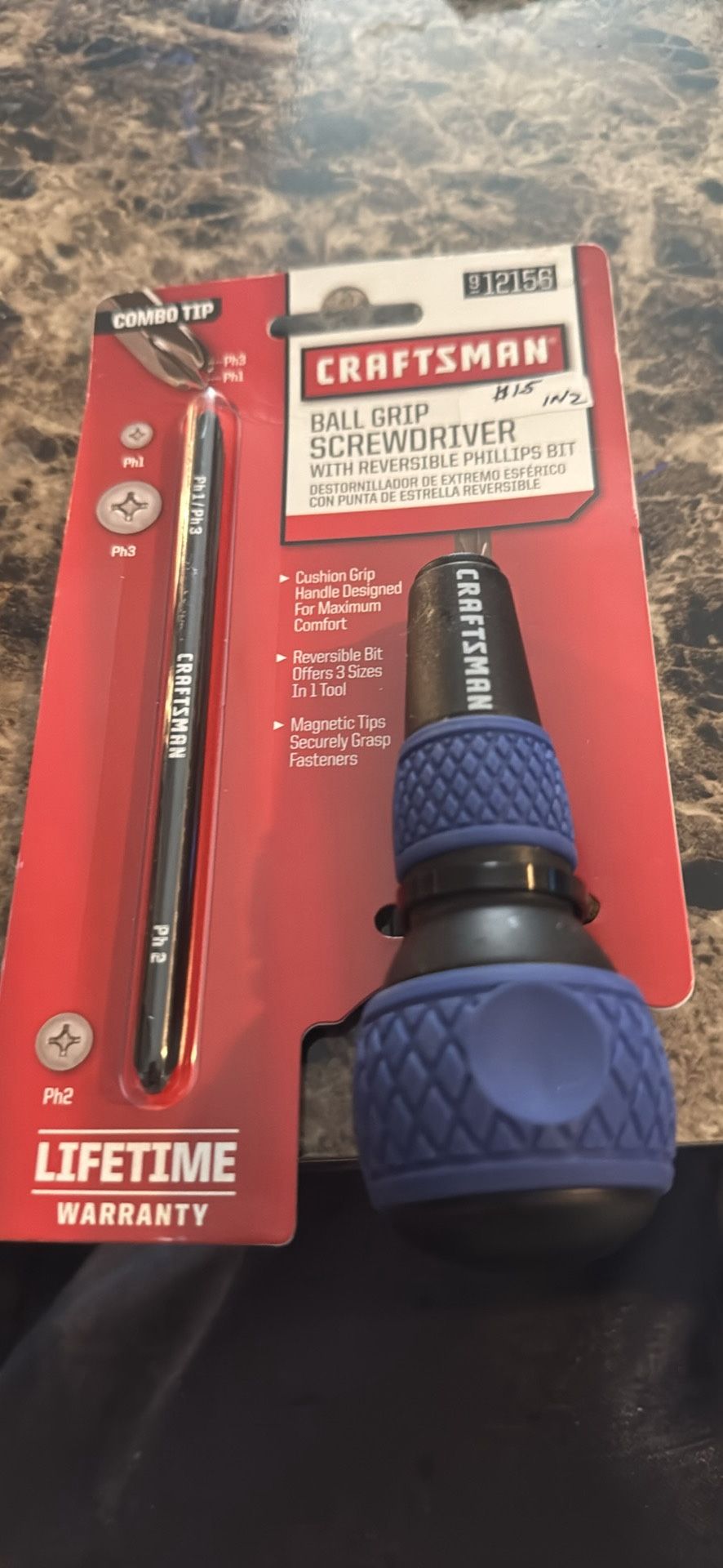 Craftsman Ball Grip Screwdriver