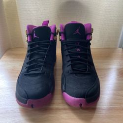Jordan 2s Retro Black/Fuschia