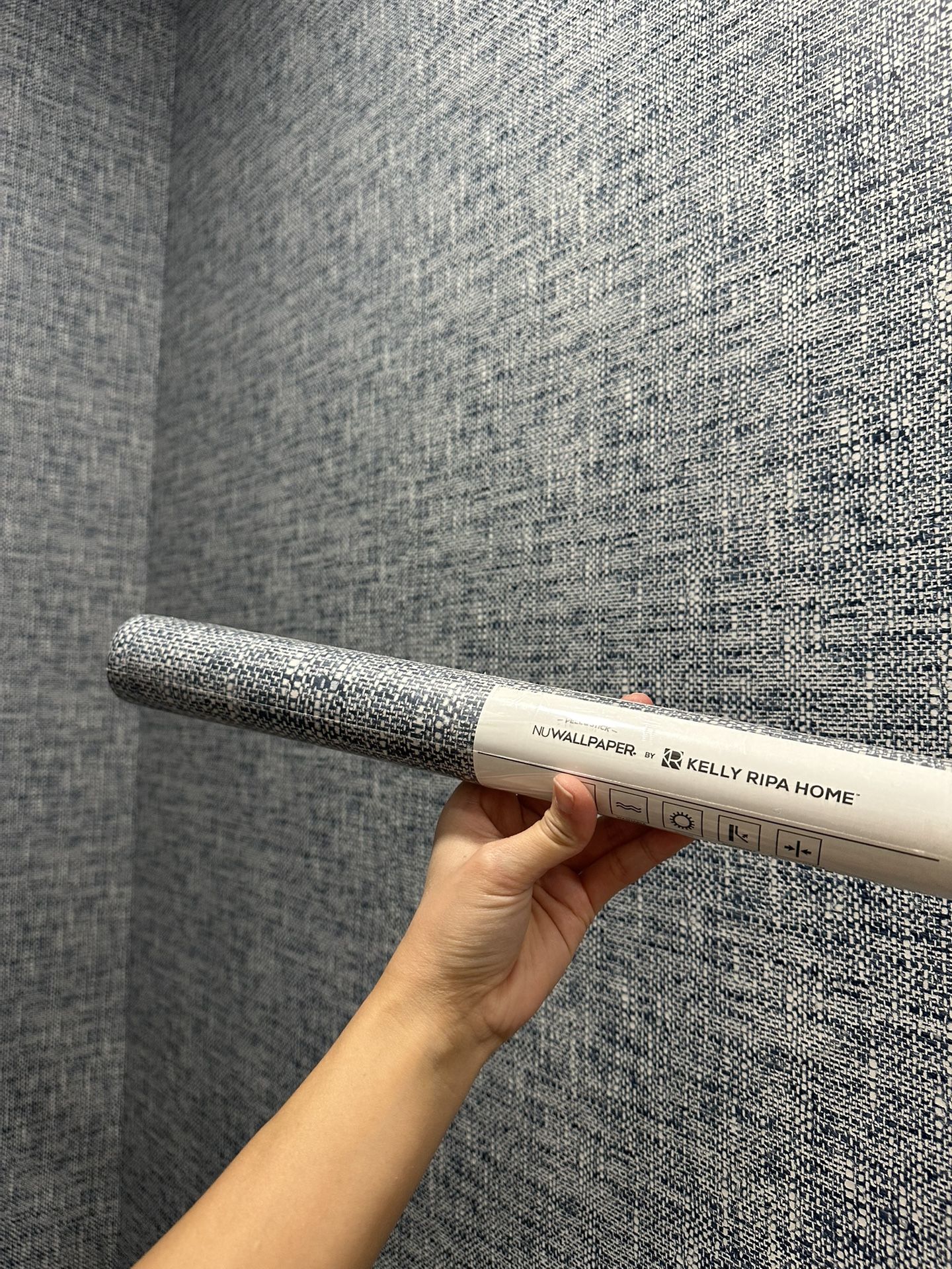 Peel And Stick Wallpaper Blue 