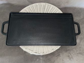 Cast Iron Reversible Griddle Grill Pan
