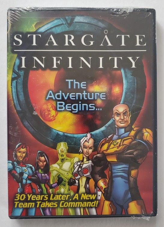 Stargate Infinity The Adventure Begins Animated Sci-fi Kids Family DVD