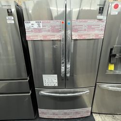 New Samsung Stainless Steel Refrigerator French Door 2021