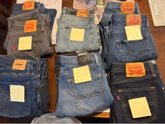 Levi’s pants for sale different sizes