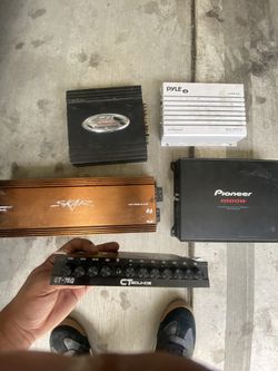 4 Separate Amps Plus A Ct Sound Equalizer They All Work