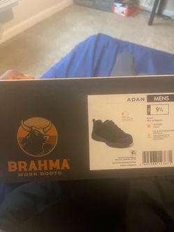 Men's Brahma Adan work boots size 9.5