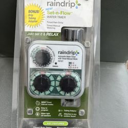 Raindrip Set And Flow Water Timer 