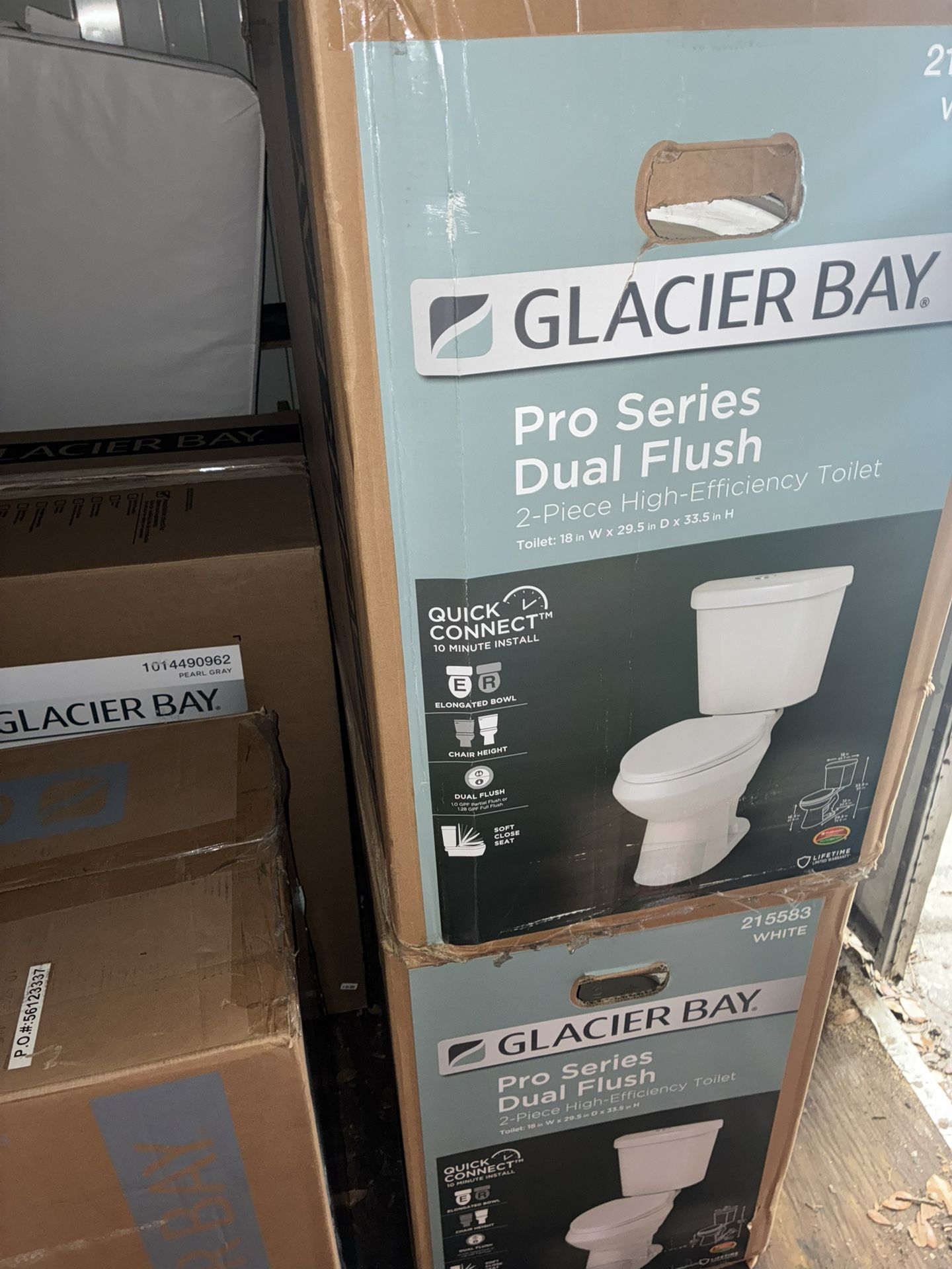 (Qty:6) Glacier Bay Toilets