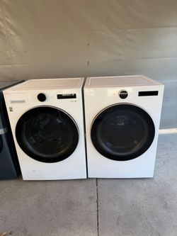 LG washer and dryer