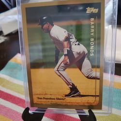 Barry Bonds 1999 Topps 1999 Topps All-Topps Outfielders 1988 Topps Mini Leaders Baseball Cards 