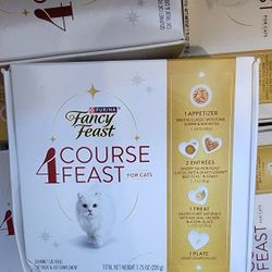 Purina Fancy Feast Four Course Feast Wet Cat Food Variety Pack