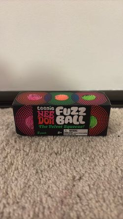 Teenie Nee Doh Fuzz Ball 3-Pack