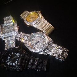 Boss Package Four-piece Collection Set Resizable Length Unisex Lab Ice Stone