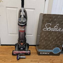 New Cond HOOVER VACUUM WITH ATTACHMENT. , AMAZING POWER SUCES. , WORKS EXCELLENT. ,IN THE BOX 