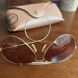 Vintage Aviation Ray-Ban Sunglasses