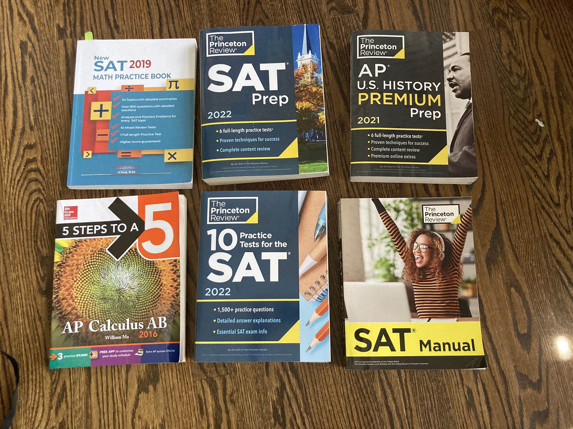AP and SAT Practice/prep Books