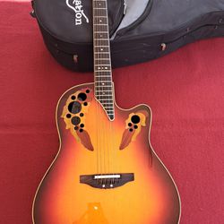 Ovation 6 String Acoustic/Electric Guitar For Sale