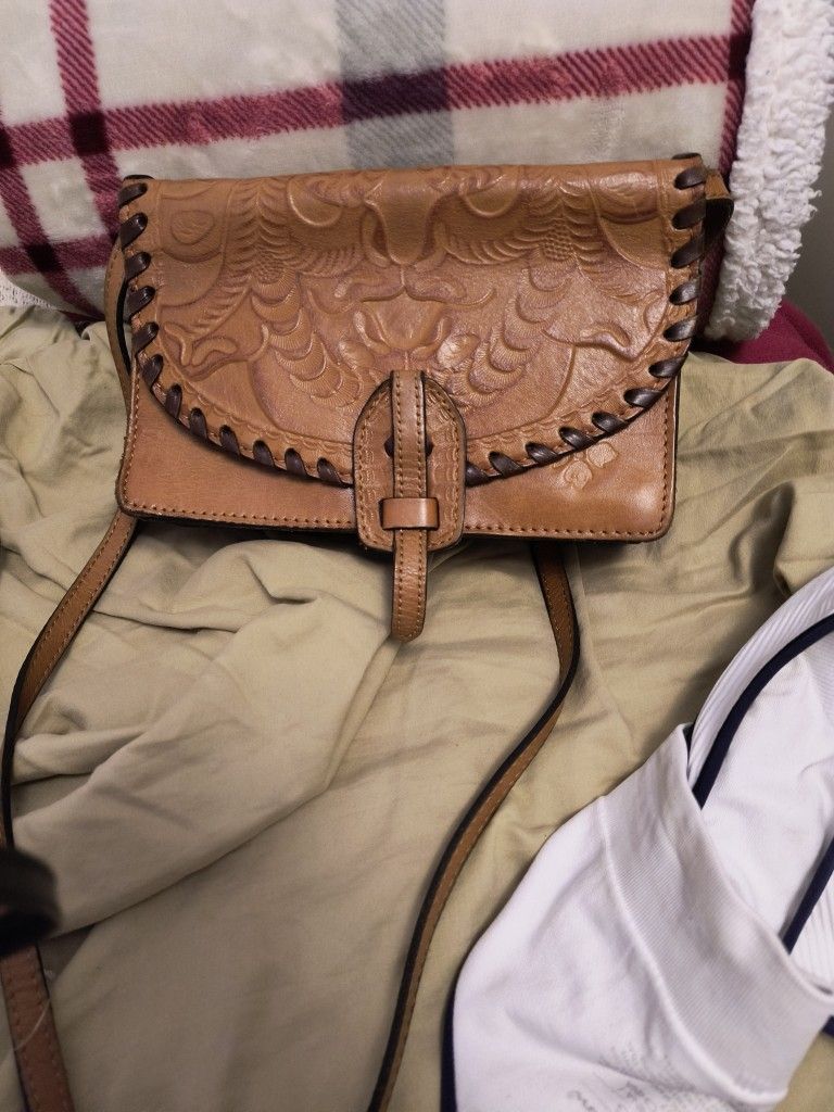 Clean Patricia Nash Leather Crossbody And Others Sold Separately