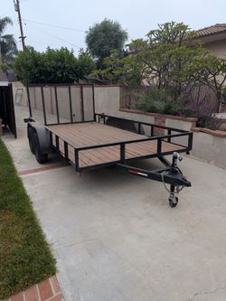 2021 14' x 7' Bed Utility Trailer