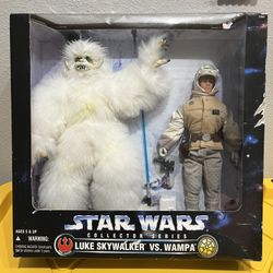 Kenner 1997 Star Wars Luke Skywalker vs. Wampa 12” Collector Series Sealed NIB