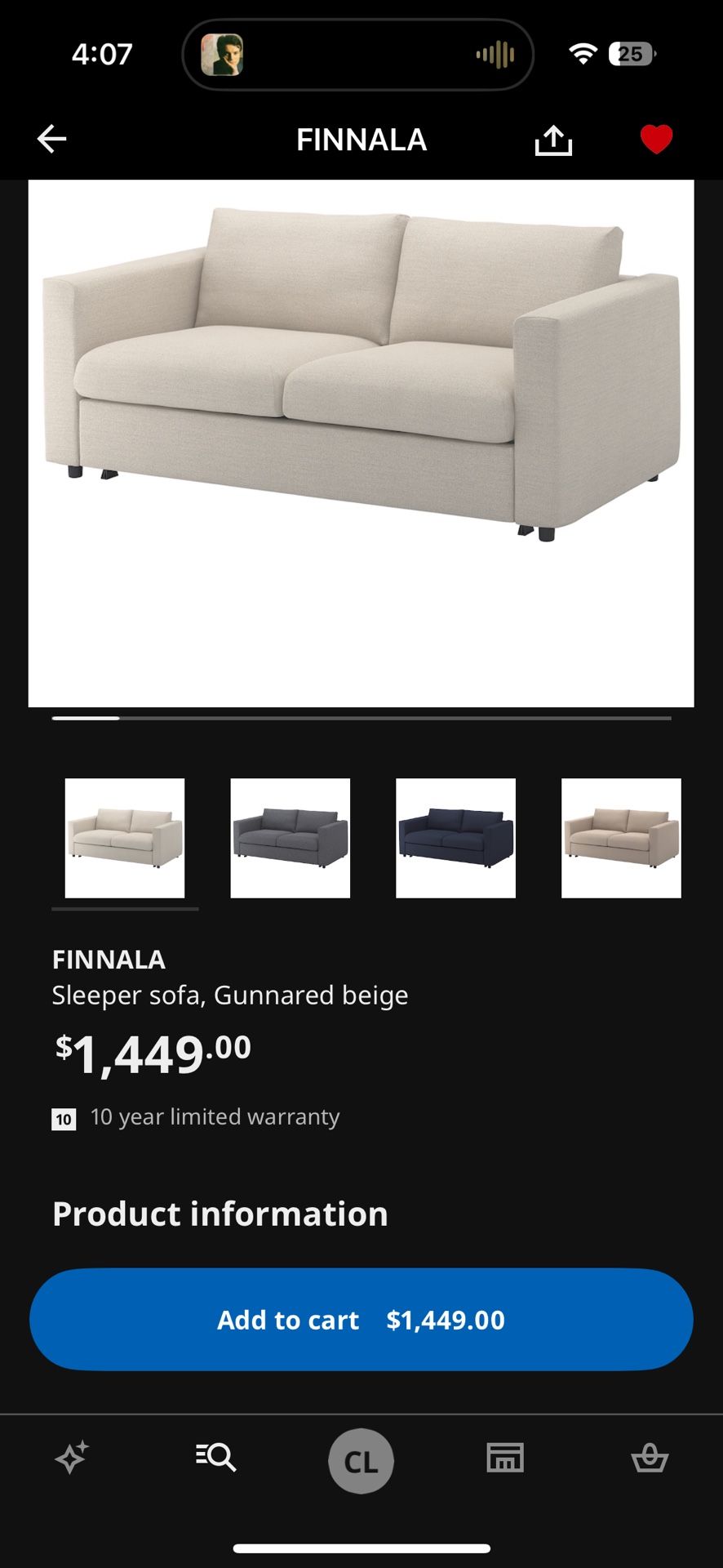Sleeper Sofa
