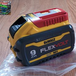 New Dewalt 20v/60v Flexvolt 3ah/9ah Battery $140 Firm Pickup Only 