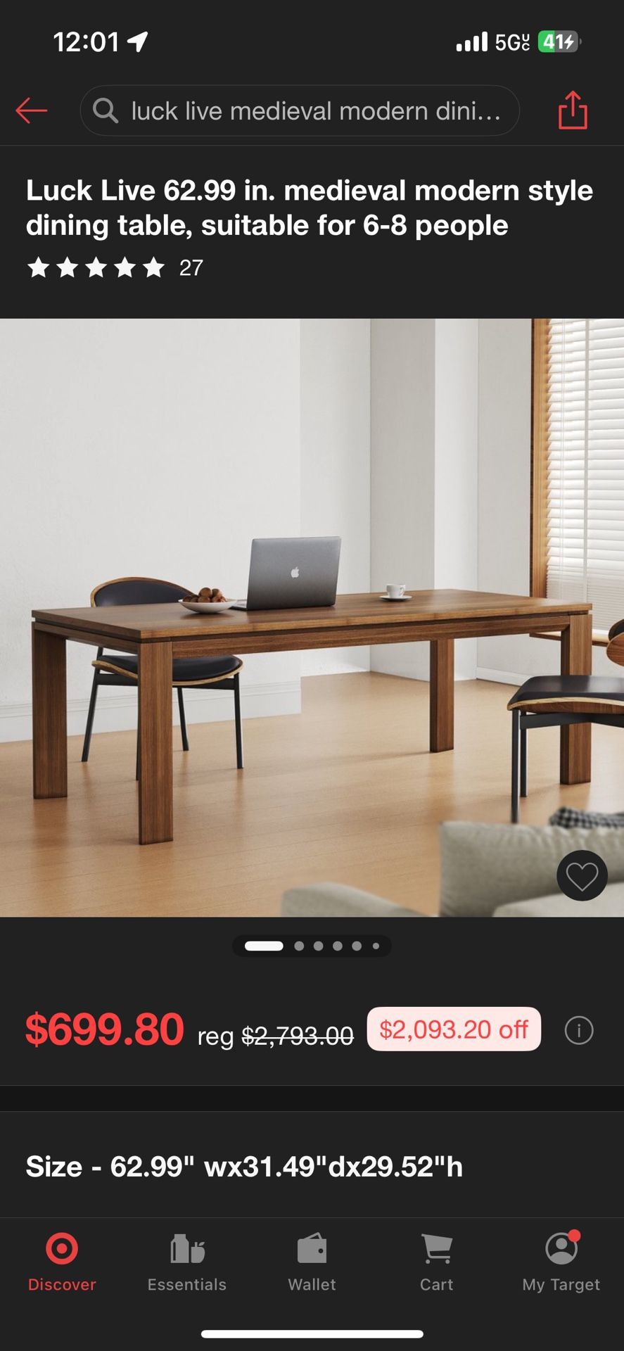 Medieval Modern Dining Table