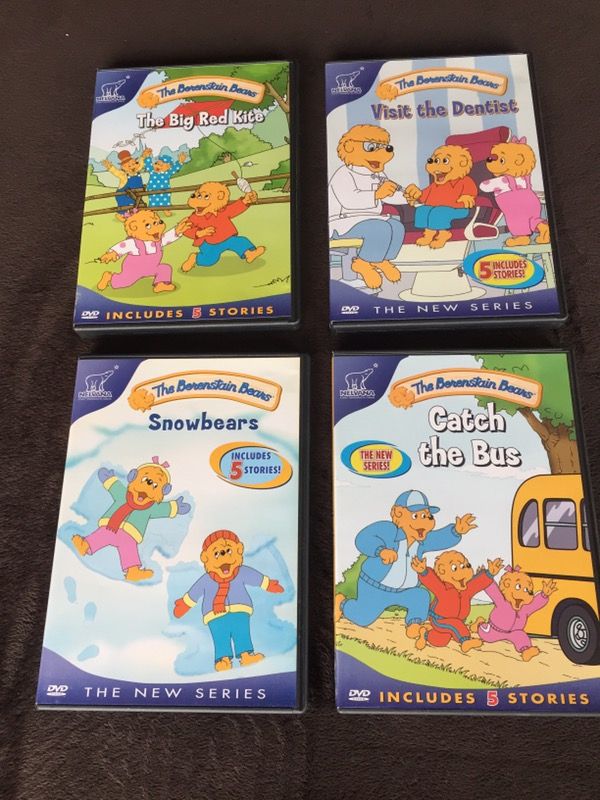 (4) Berenstain Bears DVDs