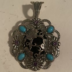 Vintage Turquoise Pendant 
