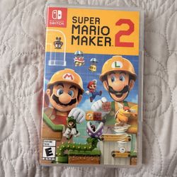 Super Mario Maker 2 Nintendo Switch 