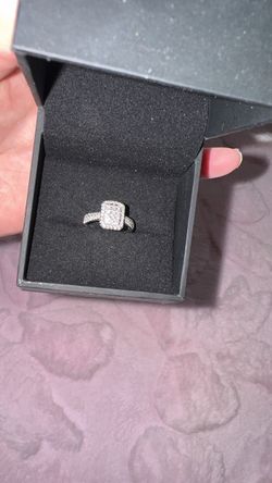 White gold 1ct diamond ring from Kay’s