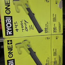 RYOBI
ONE+ 18V 90 MPH 250 CFM Cordless Battery Leaf Blower (Tool Only)