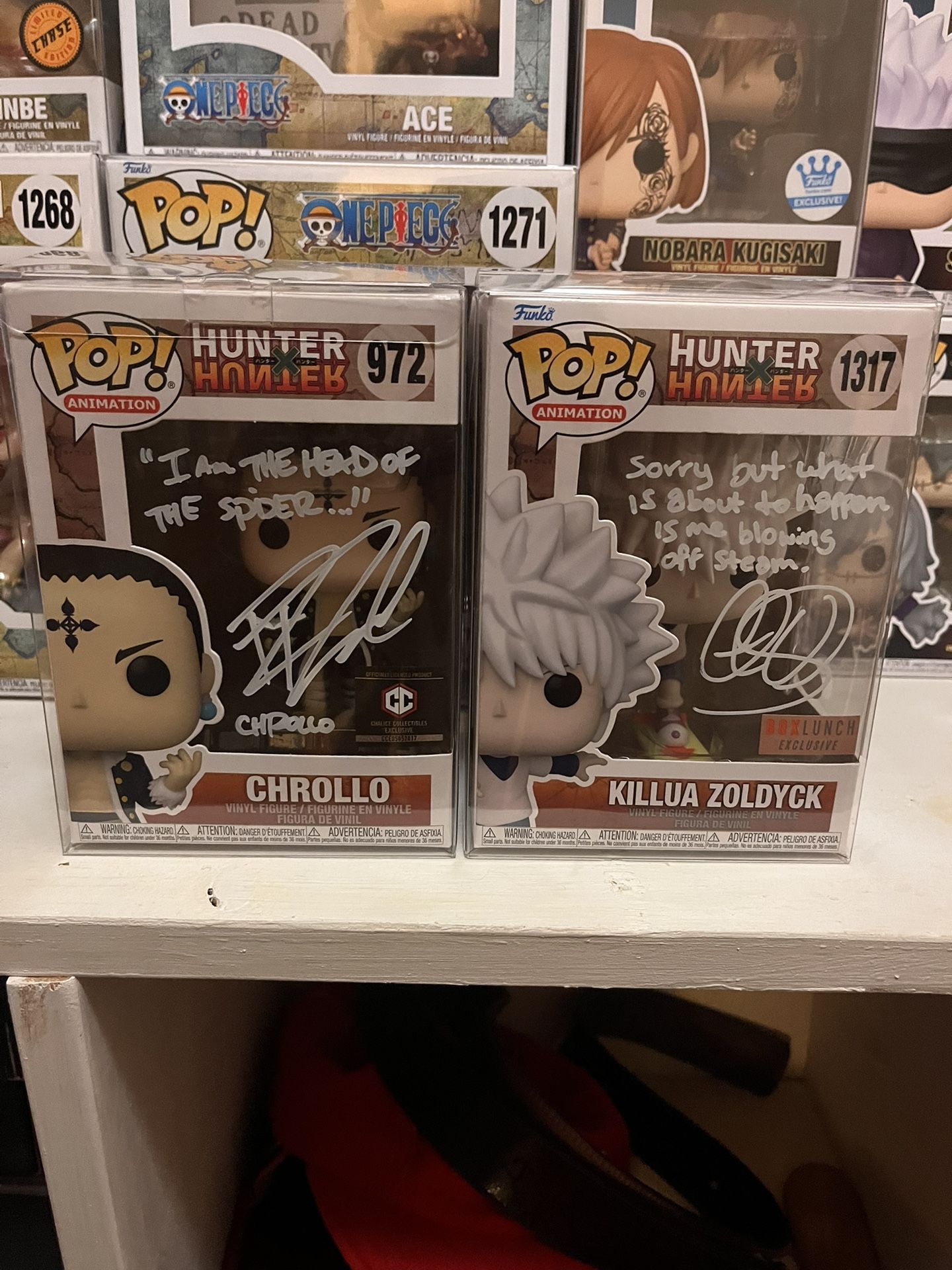 HxH factory Signed Funko