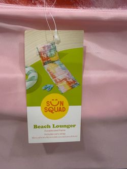 Beach Lounger Seat