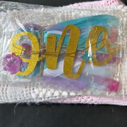 One Birthday Sign 