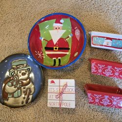 Christmas Serving Dishes Coasters