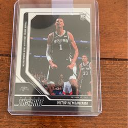 Victor Wembanyama Rookie card Numbered Limited