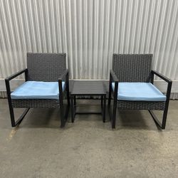 3pc Outdoor Patio Furniture Set