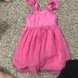Pink Dress Girls (S) (6/6X)
