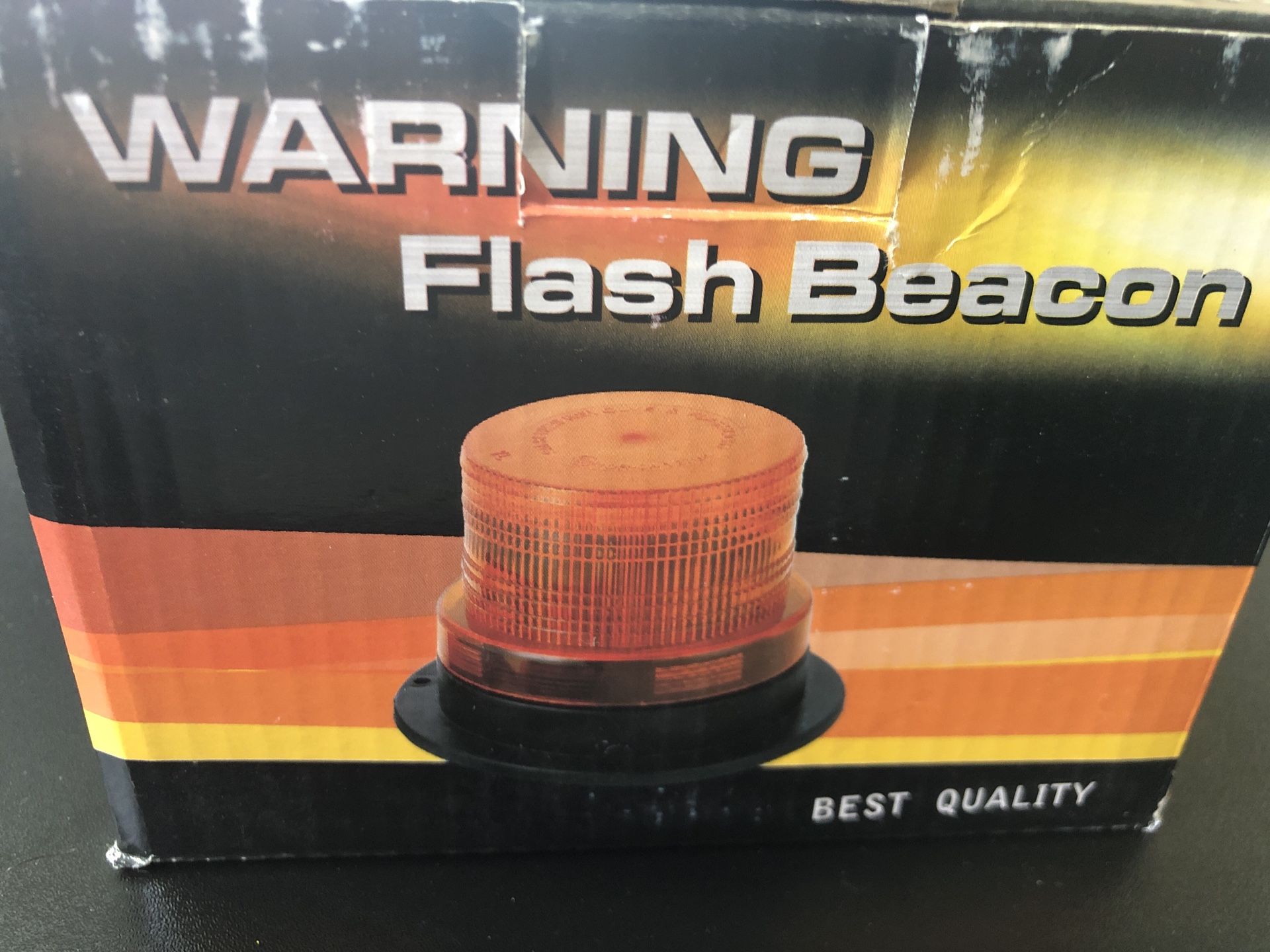 Brand new 5-1/8” warning flash beacon