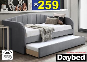 NEW PRICE!!!  Gray Daybed