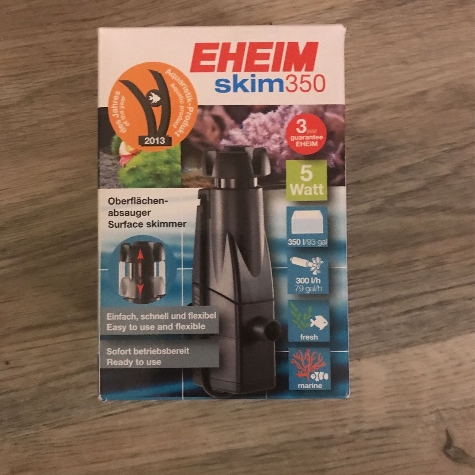 Germany EHEIM Skim 350 Protein Water Filter for Aquarium FISH TANK skimmer