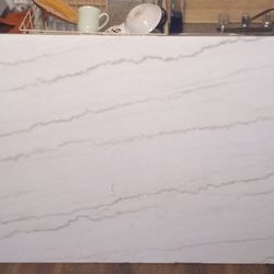 Solid Marble Slab Table With Chairs