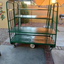 Up To 800 Lb Capacity Metal Utility Car