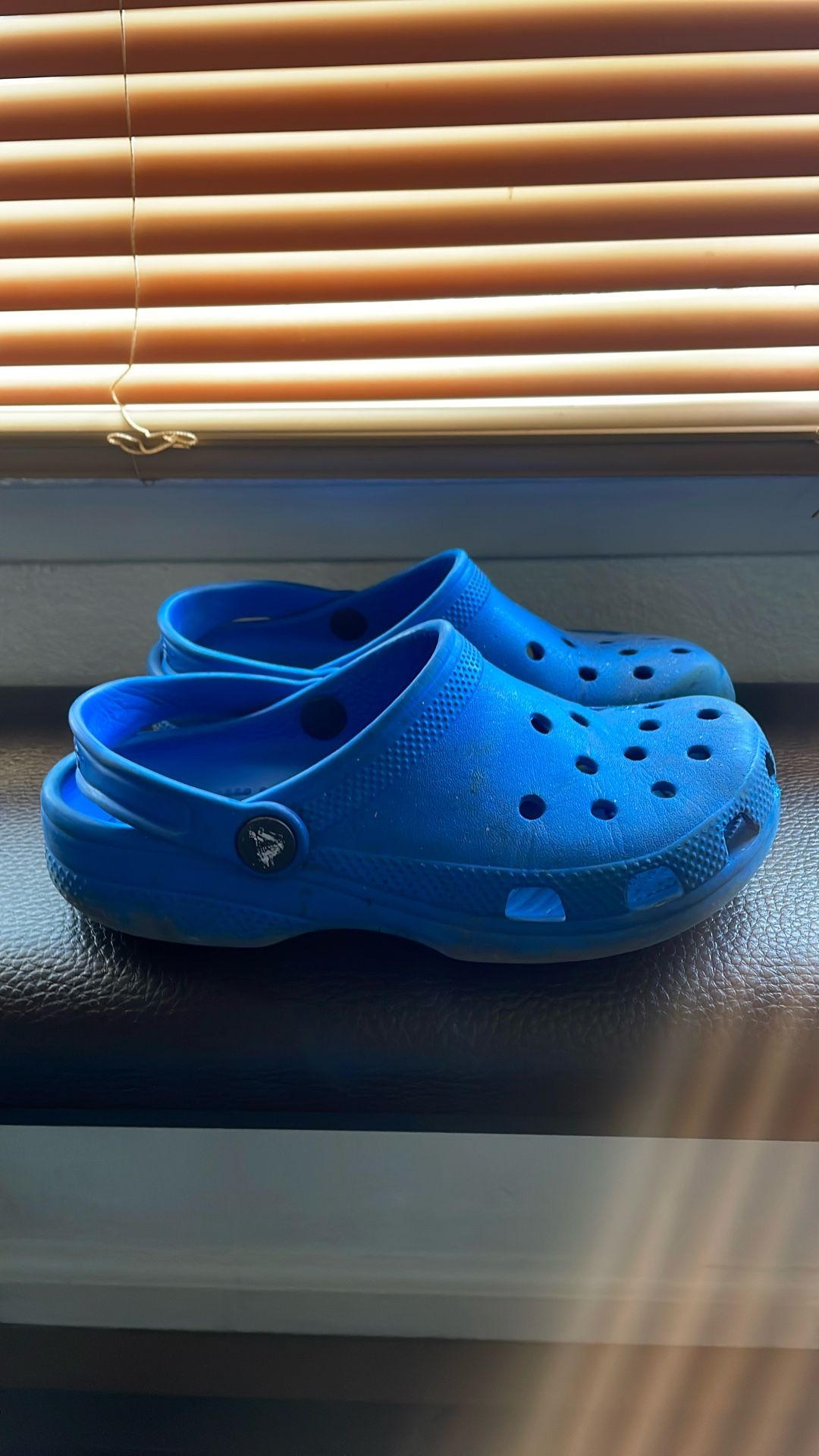 Blue Crocs